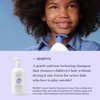 MONAT Junior™ Gentle Shampoo - A safe, Gentle and Non-irritating Hair Shampoo for children. All Natural Tear-free, Sulfate & Paraben-free - Net Wt. 237 ml / 8 fl. oz.