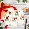 GOLRMC Christmas Party Invitation Cards, Xmas Invites with Envelopes, 25 Invites for Christmas Birthday Baby Shower, Festival Holiday Season Decor Supplies-A03