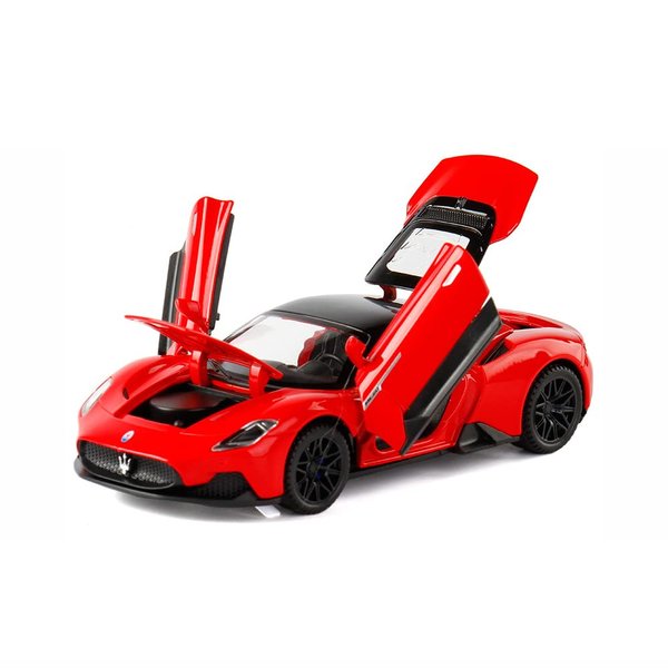 Toy Cars Model MC20 Alloy Collectible Pull Back Diecast Vehicles with Light&Sound (Red)