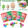 ANPHILE Christmas Hatching Dinosaur Eggs, Christmas Goodie Bag Fillers in Bulk Christmas Party Supplies Favors, Christmas Gifts for Kids School Classroom