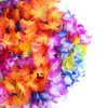 GINMIC Hawaiian Leis, Luau Party Favors, 40Pcs Tropical Hawaiian Party Necklace, Headbands And Wristbands
