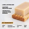 Southern Natural Goat Milk Soap Bar - 3 Pack Rosemary Mint - For Eczema, Psoriasis & Dry Sensitive Skin. Natural Soap For Men, Women, Kids & Baby. Great For Face & Body. Handmade In USA.