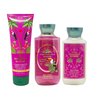 Generic Bath and Body Work Pink Pineapple Sunrise - Trio Gift Set - Body Cream, Shower Gel and Body Lotion