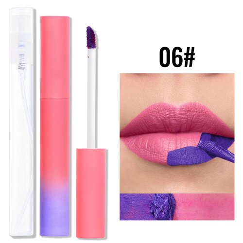 Erinde Peel Off Lip Stain Masque, Waterproof Lip Tint, Long Lasting & Transfer Proof Lip Stain Tint Lip Makeup, Matte Finish Highly Pigmented Color Tattoo Lip Stain, 06 Pink