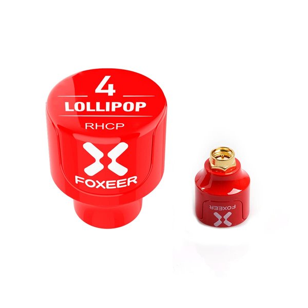 2pcs FOXEER FPV Antenna Lollipop 5.8GHz RHCP 2.5Dbi Stubby Antenna SMA for FPV Racing Drone Fatshark Goggles TX RX