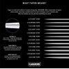 Kwadron Cartridge Tattoo Needles Cartridges, Box of 20, Tight Liners Long Taper - 3 Tight Liner Long Taper - 30/3RLLT
