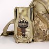 Alaska Guide Creations in-line Camo Accessory Pouch | Adapter GPS Radio Holder | One Size Fits Most Walkie Talkie Pack (Coyote Brown)