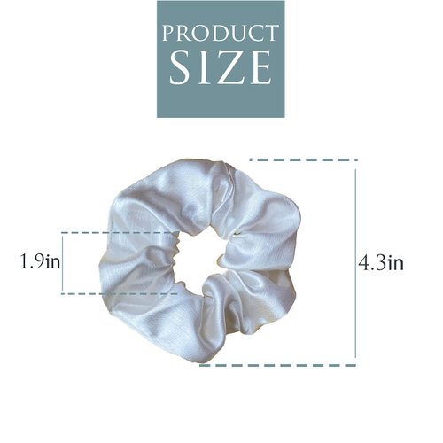 PartyGifts&Beyond 10Packs Bridesmaid Gifts Scrunchies Bride Hair Ties Bachelorette Party Favors Hair Decorations(Pink)