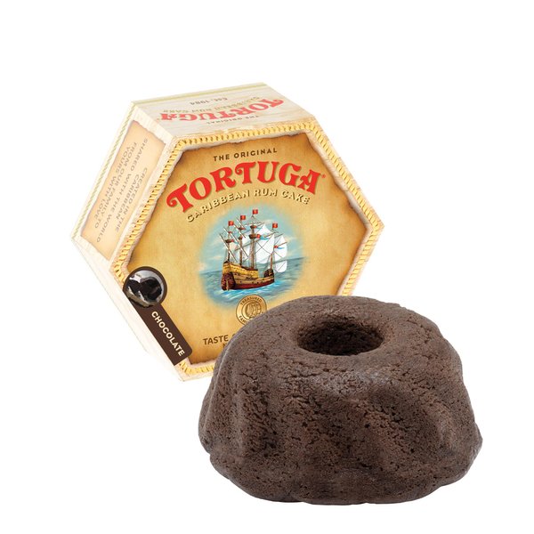 TORTUGA Caribbean Chocolate Rum Cake - 16 oz Rum Cake - The Perfect Premium Gourmet Gift for Gift Baskets, Parties, Holidays, and Birthdays - Great Cakes for Delivery