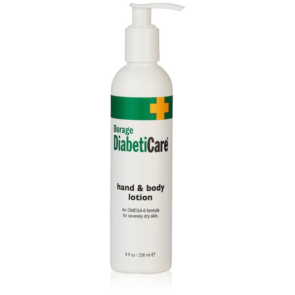 DiabetiCare Hand & Body Lotion By Shikai Borage - 8 Oz