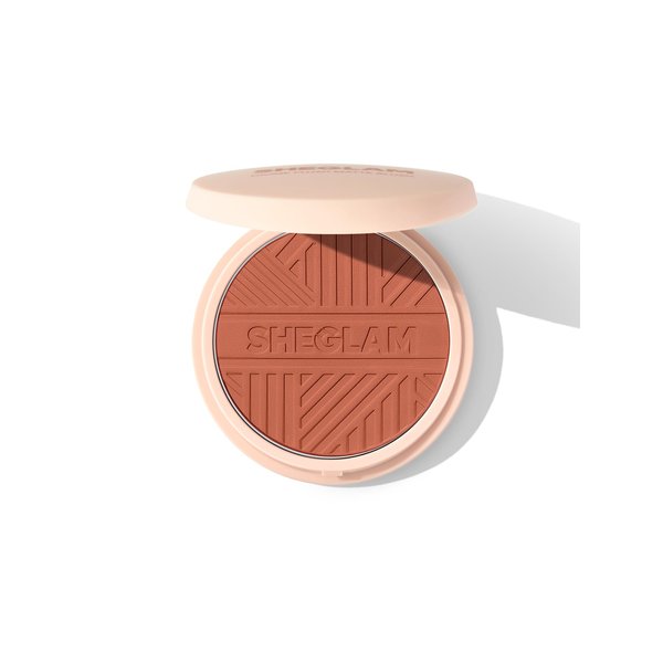 SHEGLAM Divine Flush Matte Blush Powder Highly Pigmented Non-Fading Long Lasting Glowing Lightweight Natural Blush Face Makeup Party Blush-Good Vibes