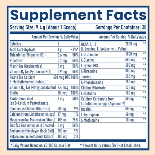 NativePath Native Hydrate, Zero Sugar, Electrolytes Powder with BCAAs, Tangerine Hydration, Keto & Paleo Friendly, 30 Servings