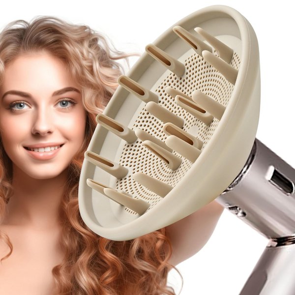 Hair Diffuser Compatible with Shark diffuser attachment HD430 Flex Style Curl-Defining Diffuser, Styling Tool for All Hair Types Including Wavy,Curly,and Coily Hair,Enhance Natural Curls