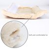 MOONET 2 Packs Car Seatbelt Covers Shoulder Pad for More Comfortable Driving, Universal Seat Belt Cover for Handbag Camera Backpack Straps, Soft Faux Sheepskin Wool Seat Belt Cushion (Beige)