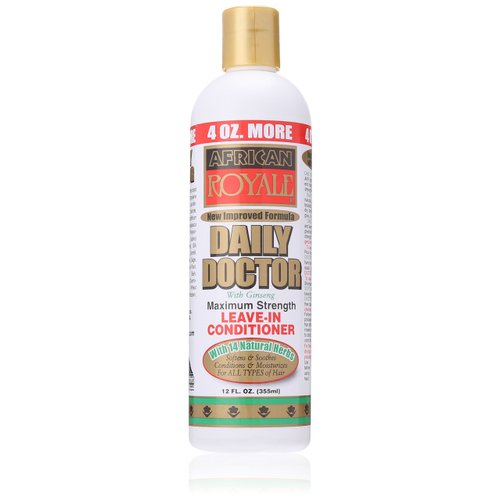 African Royale Daily Doctor Maximum Strength Leave-in Conditioner, 12 Oz