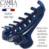 Camila Paris CP3223 French Hair Clip for Women, Small Narrow, Open, Girls Hair Claw Clips Jaw Fashion Durable and Styling Hair Accessories for Women, Strong Hold No Slip Grip, Made in France