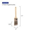 Pro Grade - Paint Brushes - 3Ea - Paint Brush Set