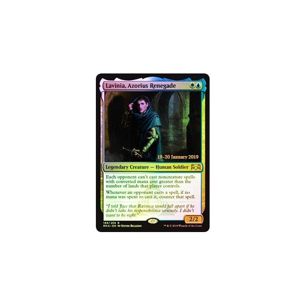Magic: The Gathering - Lavinia, Azorius Renegade - Foil - Prerelease Promo