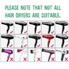 YingEnter Professional 1.77in/45mm Hair Dryer Nozzle Diffuser Hair Dryer Nozzle Comb Attachment Concentrator Replacement Blow Flat Hairdressing Salon Styling Tools,Type-C