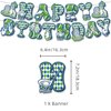 31Pcs Golf Birthday Party Decorations Include Happy Birthday Banner-Balloons-Cupcake and Cake Topper-Backdrop for Kids Birthday Party Supplies