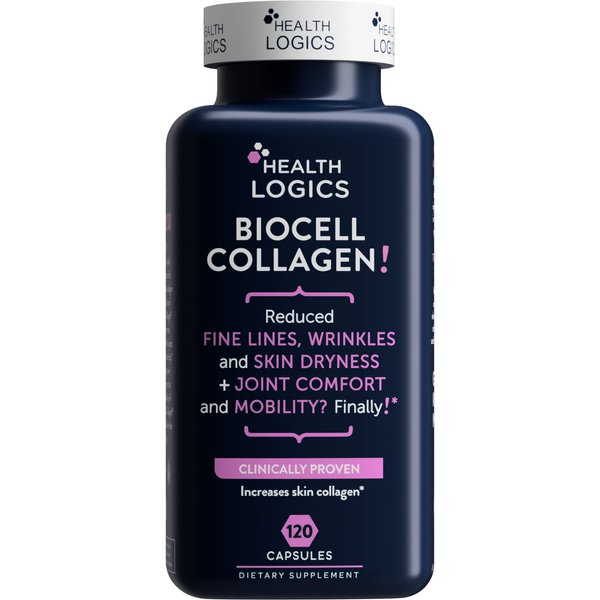 Health Logics BioCell Collagen Joint and Skin Care 120 Capsules