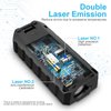 Laser Measure, ACEGMET Laser Measurement Tool (229Ft Ft/in/M) Backlit LCD with Mute Function Laser Distance Measure, Pythagorean Mode, Measure Distance, Area and Volume Laser Tape Measure