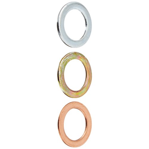 Moroso 71910 Spark Plug Indexing Washers, 14MM Flat Seat