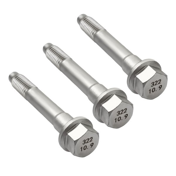 926-173 Front Wheel Hub Bolt Replacement for Dorman 926-173 Compatible with Jeep Grand Cherokee1999-2004 and Jeep Wrangler2007-2018 3 Pack