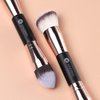 KINGMAS Foundation Makeup Brush, Double-Ended Makeup Brushes Angled/Tapered Top for Blending Liquid Powder, Concealer Cream Cosmetics, Blush brush