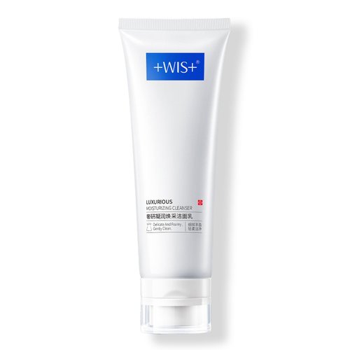 +WIS+ Deep Cleansing Facial Wash Cleanser with Skin-Friendly Amino Acids, Daily Mild Face Cleanser for Sensitive Skin, PH Balancing (3.5fl.oz/100g)
