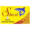 Shark Double Edge Razor Blades, Super Stainless, 5 Count (Pack of 20)