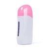 Portable Wax Warmer for Hair Removal, Electric Roll On Wax Heater Home Depilatory Waxing Kit for Women and Men, by IeBilif (Pink)