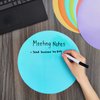 24-Pack Dry Erase Dots for Classroom Tables, Peel and Stick Removeable Circle Vinyl Sticker Spots for Whiteboards, Desks, Wall Decals, Student, Teacher School Supplies, 8 Rainbow Colors (11-Inch)