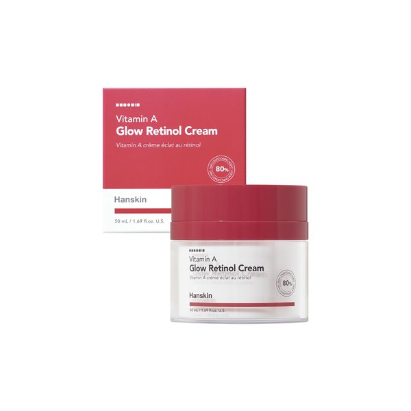 Hanskin Retinol Facial Cream, Repair Fine Lines & Wrinkle, Anti Aging Moisturizing Cream, For Smoothing Firming Revitalizing Radiant Glow Skin, Korean Skincare, 50ml/1.69 FL Oz