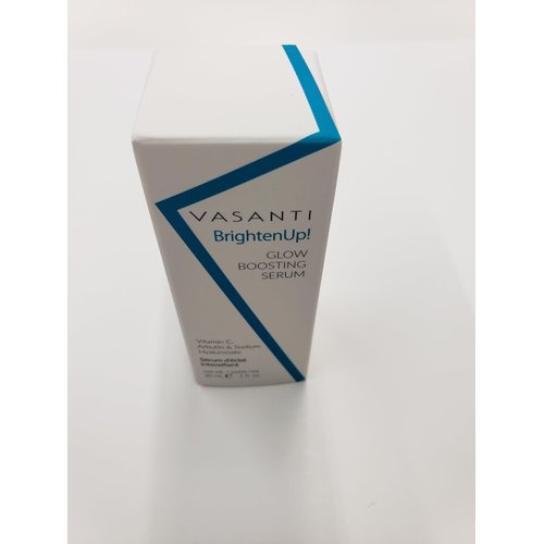 VASANTI Brighten Up! Glow Boosting Serum 30mL - Enriched with Vitamin C, Bearberry and Arbutin Infused Serum for Instant Glowing Skin