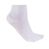 JOBST soSoft, Knee High Compression Socks, Ribbed, 8-15 mmHg, White, MD
