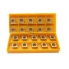 Zouzmin 20pcs CCMT09T304/CCMT32.51 Carbide Turning Inserts,CCMT Insert Mutilayer Coated CNC Lathe Replacement Cutters Inserts for Lathe Turning Tool Holder Boring Bar