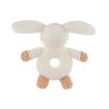Apricot Lamb Baby Bunny Rabbit Soft Rattle Toy, Plush Stuffed Animal for Newborn Soft Over 0 Months (Brown Bunny, 6 Inches)