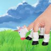 AQKILO Unicorn Finger Puppet Set, Animals Puppet Show Theater Props, Novelty Toys Weird Stuff Gifts