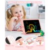 KOKODI LCD Writing Tablet for Kids, 10 Inch Colorful Drawing Tablet, Educational Learning Kids Toys for Age 3-12 Years Old, Toddler Doodle Board, School Supplies for Girls, Birthday Gifts 5-7