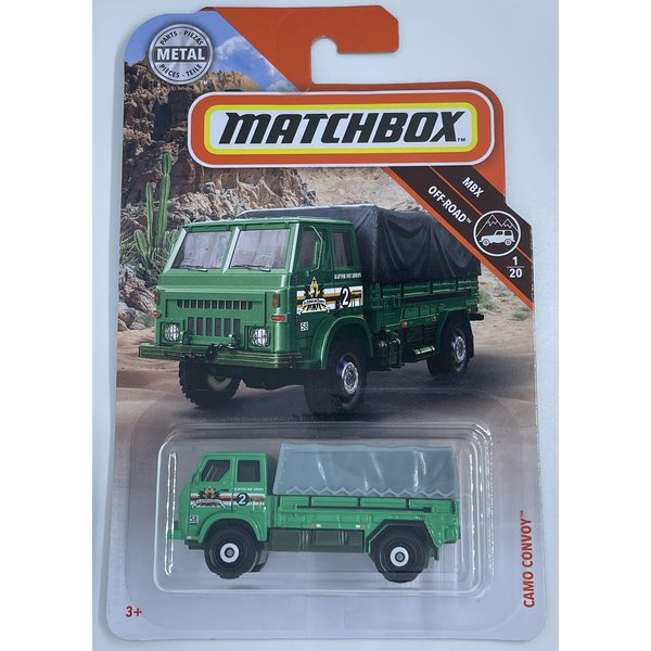 Matchbox - Camo Convoy - MBX Off-Road 1/20 [Green] #80/100