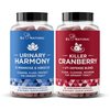 Urinary Tract Supplement Duo, Urinary Harmony + Killer Cranberry, UT Defense blends, D-mannose & Hibiscus + Cranberry, Pine Bark, Propolis & Vitamin D, Clinical Strength Ingredients, 2 X 60 ct