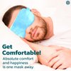 Boldhealth Eye Mask Cooling Gel With Beads For Dark Circles, Dry Eyes, Cooling Eyes, Redness, Eye Patches Eye Cooling Gel Pad Stretchable With Sleeping Mask Eye Relaxing For Women&Men -Blue