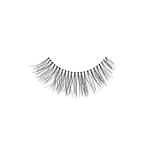 Amorus 12 Pairs Multipack #747M False Eyelashes Dozen Set 100% Natural Hair Black Handmade Comfortable Reusable Fake Lashes Pack
