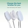 RADIUS Toothbrush Replacement Brush Heads 2-Count Improve Gum Health & Reduce Gum Issues - Super Soft - Pack of 1