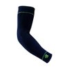 Bauerfeind Sports Compression Arm Sleeves (1 Pair) - Air Knit Fabric Breathable, Durable, Washable (Navy,Medium/Short)