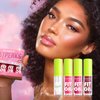 VolksRose 4pcs Lip Gloss Oil Set, Hydrating Lip Glow Oil Lip Gloss, Lipgloss Lipoil Set for Women Girls Teens, Tinted Plumping Lip Gloss Packs, Fat Lip Oil Lip Balm for Dry Lips Nourishing