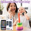 HIETIRA Baby Cell Phone Toy: Baby Phone Toy Fake Phones for Kids 6 to 12 Months Toddler Play Phone for Toddlers 1-3 - Kids Smart Phone Toys with Music & Learning Toy for 3 4 5 6 Year Old