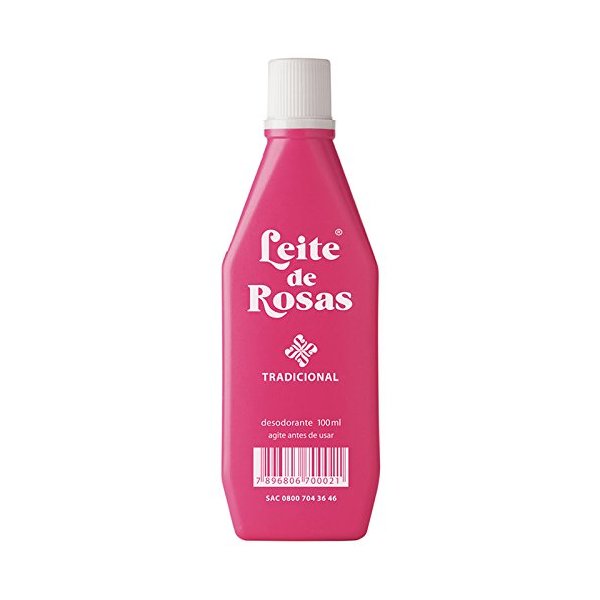 LEITE DE ROSAS Deodorant & Makeup Remover - Rose Milk 100ml