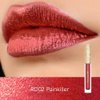 FOCALLURE Metallic Liquid Lipstick,Non Stick Cup Lip Gloss,High Impact Lip Color with Transfer-proof Wear,Long Lasting & Waterproof Lipstick Makeup for Women,RD02 Painkiller